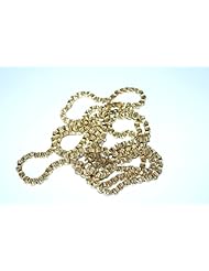 10k Yellow Gold Byzantine Chain 43 Inch