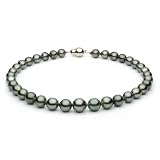 41QfHeixJqL. SL160  Black Baroque Tahitian Necklace   10 13mm, 24 Inches, AA+ Quality