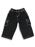 Dogwood - Boys Twill Cargo Pants, Black