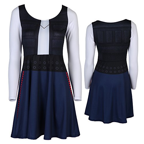 Star Wars Han Solo Long-Sleeved Costume Dress