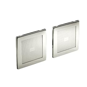 Kohler K-8033-SN Soundtile Speakers, Vibrant Polished Nickel