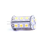 Tower Type G4 18 SMD LED 5050 12V Ac/dc Warm White