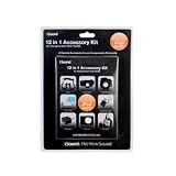Creative Mind Interactive DGIPOD-1433 12 In 1 Accessory Kit For 2nd Generation Ipod Shuffle - 1Gb & 2Gb- In Clamshell- Mixed