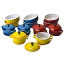 Color Collection 29428 Mini Bakeware, 18-Piece Set, Round, Multicolor