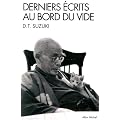 Derniers �crits au bord du vide