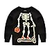 CNBABY Little Boys Skeleton Pajama Set