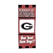 Georgia Bulldogs NCAA Spinning Icon Garden Banner by New Creative