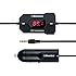 BasAcc&reg; In Car Universal Wireless FM Transmitter with Hands-Free Function & USB Travel Car Charger Compatible with Samsung Galaxy S6/ Galaxy S6 Edge Smartphones, Tablets, MP3 MP4 and Any Audio Player with 3.5mm Audio Jack including iPhone 6 Plus 6 5 5S 5C 4 4S, iPad 4 3 2 Mini Air, iPod touch; Samsung Galaxy S5 S4 S3 S2, Note 4 3 2, Tab S 4 3 2, HTC, LG, Sony, Motorola, Nokia and More - Black