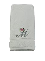 Bottega Tessile Toalla De Manos Monogram (Gris Claro M)