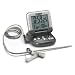 Polder Classic Cooking Thermometer/Timer, Graphite