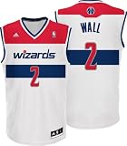 NBA Men's Washington Wizards John Wall Revolution 30 Home Replica Jersey (White, Medium)