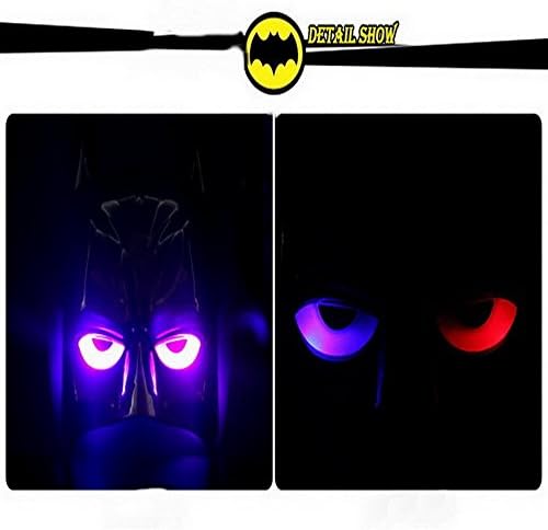 Batman Kids&adult Mask LED Glowing Party Masks Halloween Cosplay Christmas Boy Gift