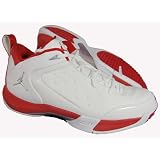 NIKEJordanOne4LowWhiteRedBasketballShoesSZ12