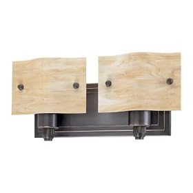 Thomas Lighting Altusa Gunmetal ADA Two-Light Bath Fixture by Thomas Lighting