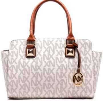 New Fashion Glamorous Fashion Shoulder Tote Handbag Purses in Ivory NX2470 - 019 FJ
