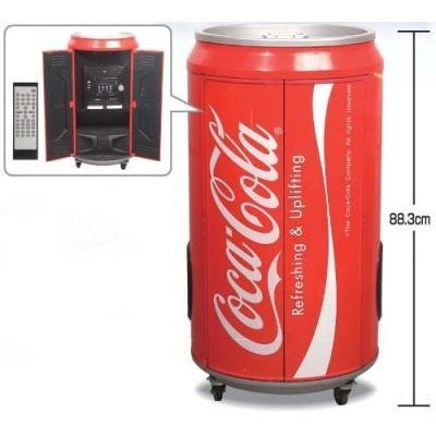 Cover image : コカ・コーラライセンス BIG缶型DVDプレーヤー DVD/CD/ラジオ/テープレコーダー対応