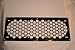 Electronics : Triple Honeycomb Mesh Universal Radiator Cover Black