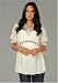 Women's Lauren Kiyomi Solid Chiffon Square Neck Blouse (Maternity) - More Colors Available