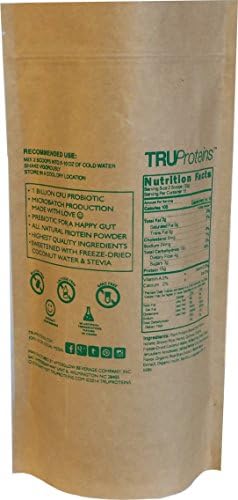 Nutraplant Vegan Raw Plant Protein Powder Vanilla, 15 Servings 1lb, Hemp Rice Pea Quinoa Proteins, GMO-Free, Gluten Free, Soy Free, Preservative Free, includes Probiotics