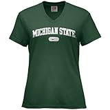 Nike Michigan State Spartans Green Ladies Classic Arch T-shirt