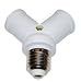 EagleLight 2 to 1 E27 Standard Screw-In Base Adapter