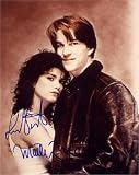 Matthew Modine & Linda Fiorentino autographed 8x10 Photo (Vision Quest)