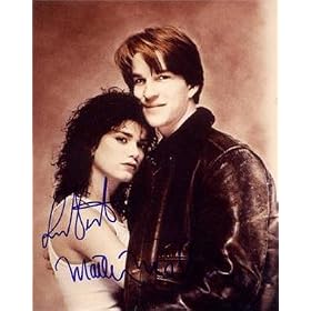 Matthew Modine & Linda Fiorentino (Vision Quest) autographed 8x10 Photo