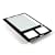 MiniSuit Silicone Skin Case for Amazon Kindle with Adjustable Stand for Kindle 1st Gen Only (Black)