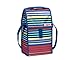 PackIt Freezable Double Bottle Wine Bag, Cali Stripes