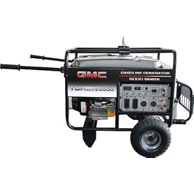 GMC YUKON 6,000 Watt 13 HP 389cc 4 Stroke OHV Gas Powered Portable Generator with Wireless Remote Electric Start (Non CARB Compliant) GMC YUKON 6,000 Watt 13 HP 389cc 4-Stroke OHV Gas Powered Portable Generator with Wireless Remote Electric Start (Non-CARB Compliant)