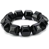 TARINA TARANTINO Classic Jet Lucite Cubed Bead