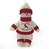 St. Louis Cardinals 10" Snowflake Friends Snowman - MLB Baseball