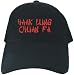 Caps Black Embroidery  Haak Lung Chuan Fa Oriental Style  Martial Arts