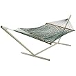 Large DuraCord Rope Hammock Green