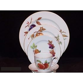 Buy Royal Worcester Evesham Gold 5 Pc Place Setting(s)