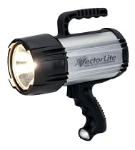 Vectorlite 2,000,000 Candle Power Rechargeable Spotlight - Silver
