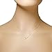 925 Sterling Silver Classic Polished Womens Anchor Horizontal Sideways Pendant Necklace by My Daily Styles