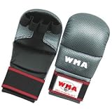 Karate Mitt/Gloves Shine PU with Snake Grain Imported Mould