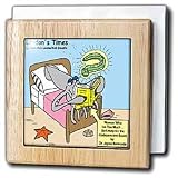 Review 3dRose LLC  / Fish Codependency - 6 Inch Tile Napkin Holder