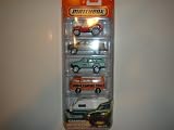 2011 Matchbox Camping Adventure #07 5-Pack Baja Bandit/Honda Ridgeline/'85 Toyota 4Runner/Volkswagen T2 Bus/Camping Trailer