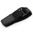 Voguestrap TX51012BK Allstrap 16-20mm Black Adjustable-Length Perforated Nylon Sport Strap Watchband