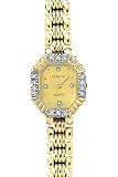 Euro Geneve 14k Gold Women's Diamond Watch
