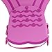 Kids Girls Adjustable Swimming Monofin Flippers Swimmable Mermaid Tail (Pink)