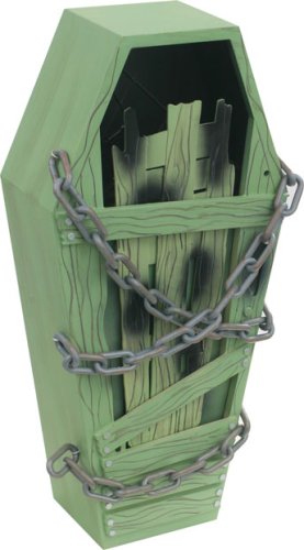 Animated Cursed Coffin Scary Halloween Prop