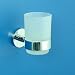 Hotel Glashalter mit Glas chrom 778210 Dietsche