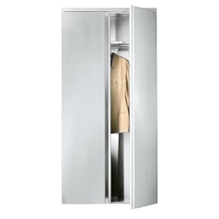 Bisley Aktenschrank mit Türen, ohne Fachböden Alusilber