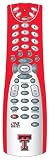 One For All 4 Device Universal Remote Control with Texas Tech Logo and Colors