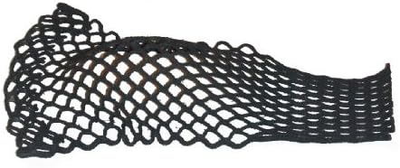 Gonzo Mesh Lacrosse Pocket Lax Waterproof Rubber like wax Attack Defense Solid (Dark Grey)