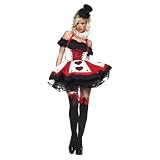 Dark Heart Queen Adult Costume Size Medium/Large