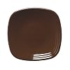 Fiesta 7-3/8-Inch Square Salad Plate, Chocolate